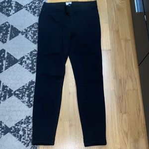 J.crew black denim leggings